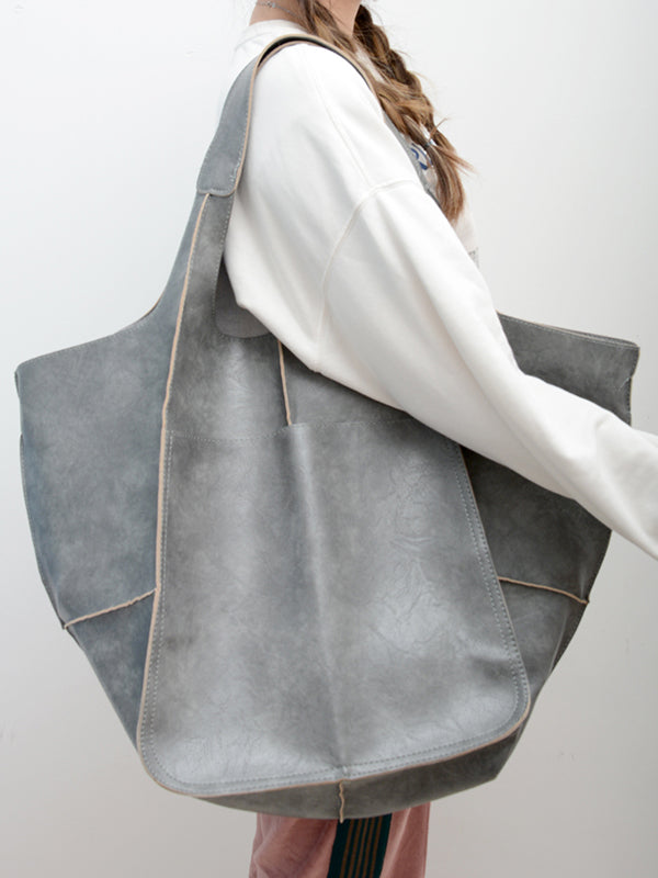 flowersverse Split-Joint Tote Bags Handbags