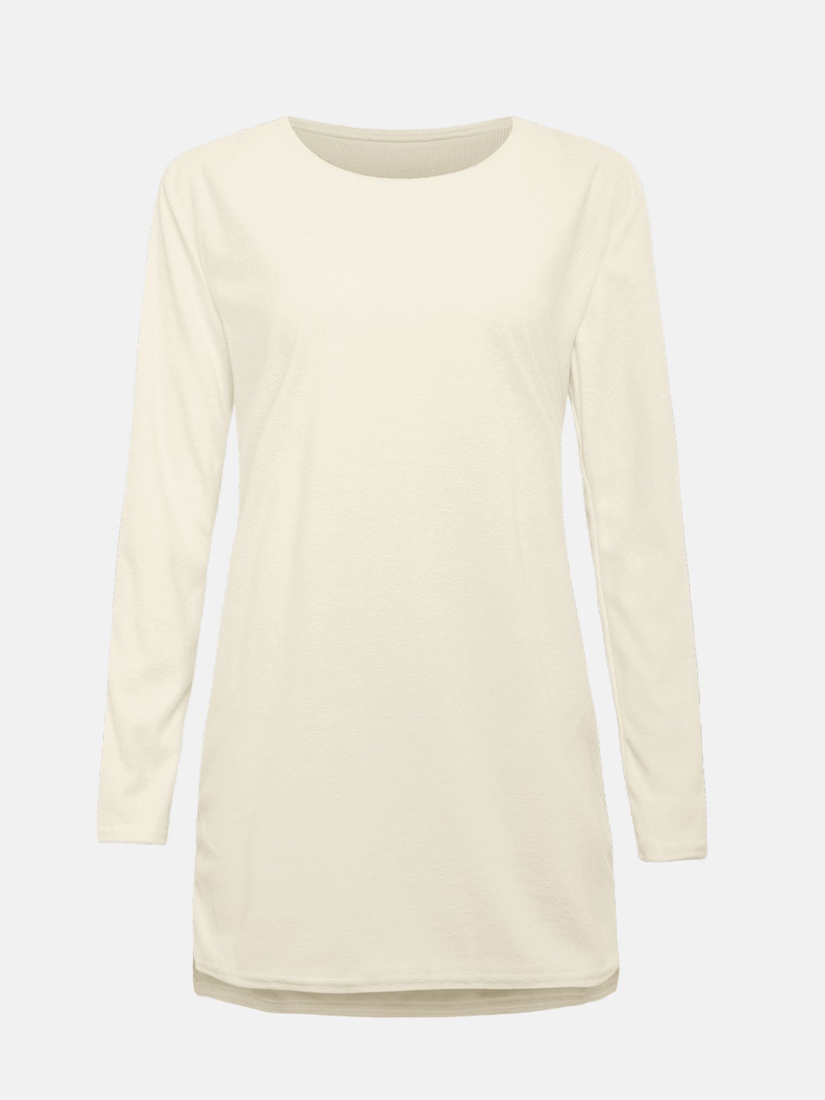 flowersverse Women Fluffy Zipper Long Sleeve Casual Plus Size Sweater Dress