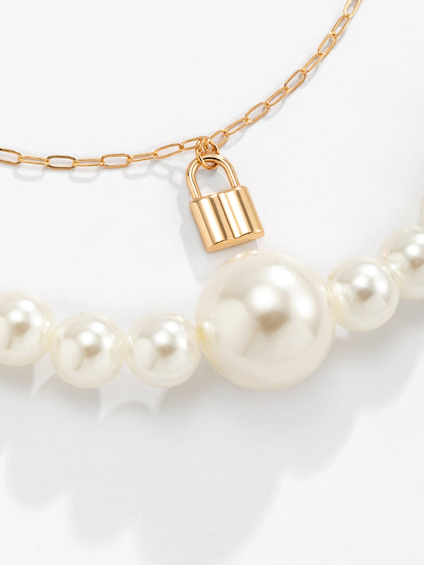 flowersverse Statement Pearl Necklaces Accessories