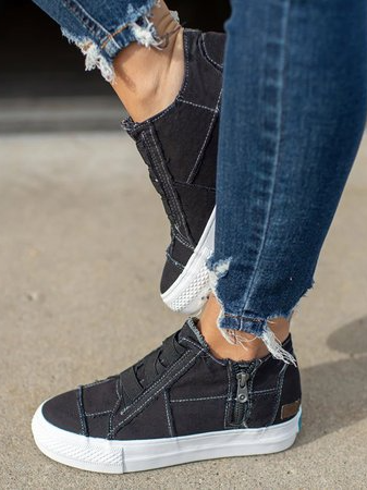 flowersverse Women Low Heel All Season Sneakers