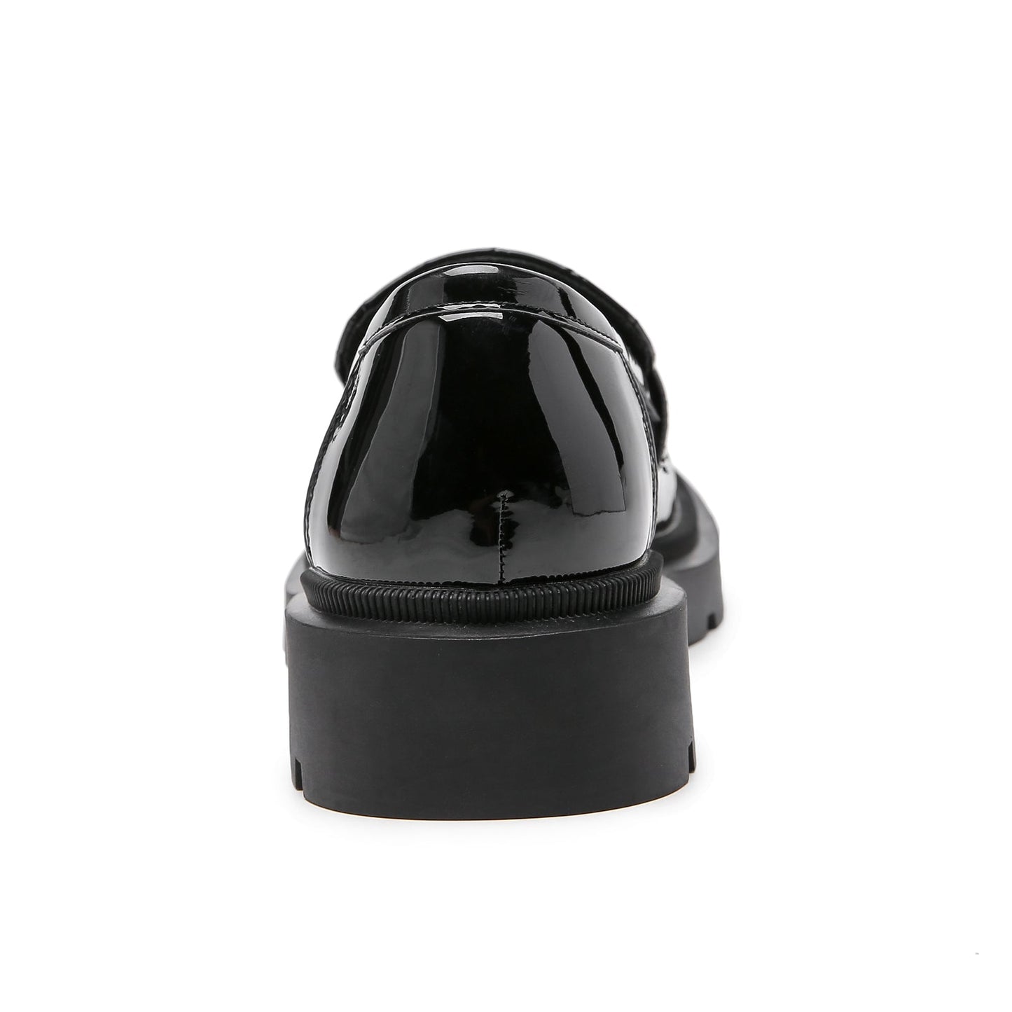 flowersverse Leather Chunky Platform Flats