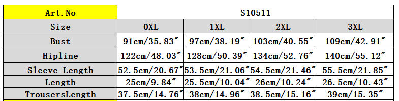 flowersverse Sexy Slim Abstract Print Lace-Up Plus Size High Waist Shorts Two-Piece Set