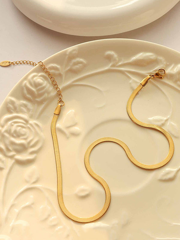 flowersverse Simple Urban Alloy 37CM Necklaces Accessories