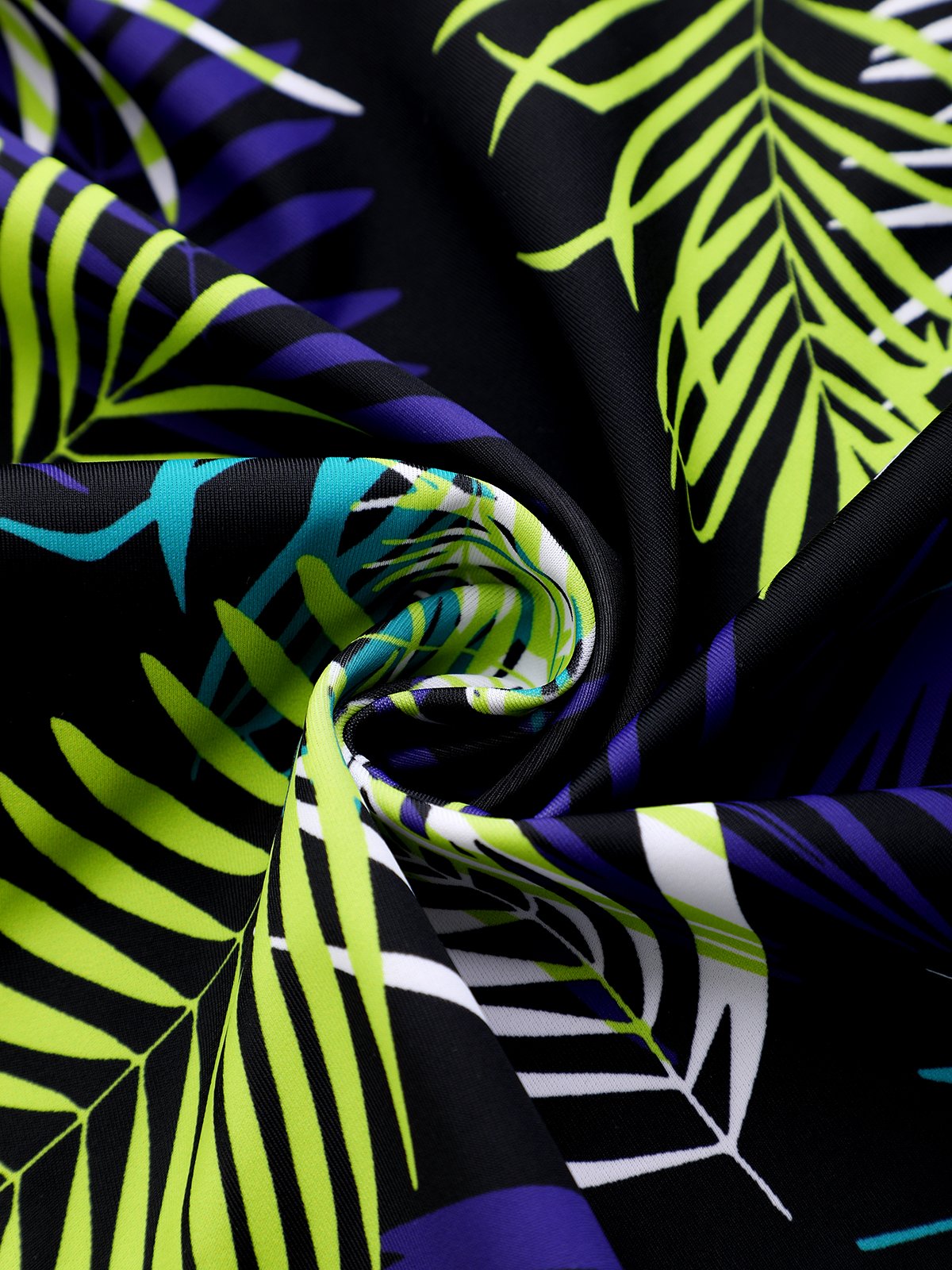 flowersverse Vacation Floral Printing Scoop Neck Tankinis Two-Piece Set