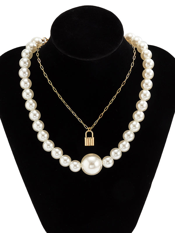 flowersverse Statement Pearl Necklaces Accessories