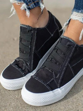 flowersverse Women Low Heel All Season Sneakers