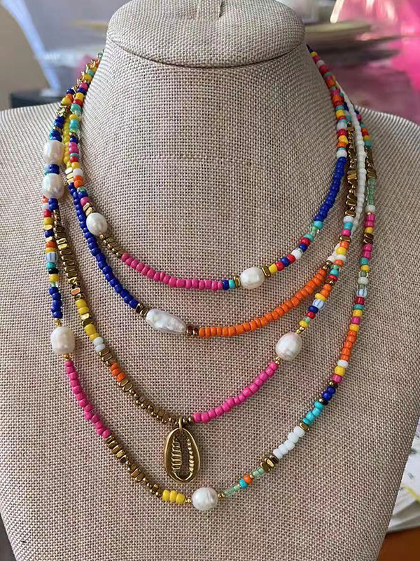 flowersverse Bohemia Irregularity Adjustable Necklaces Accessories