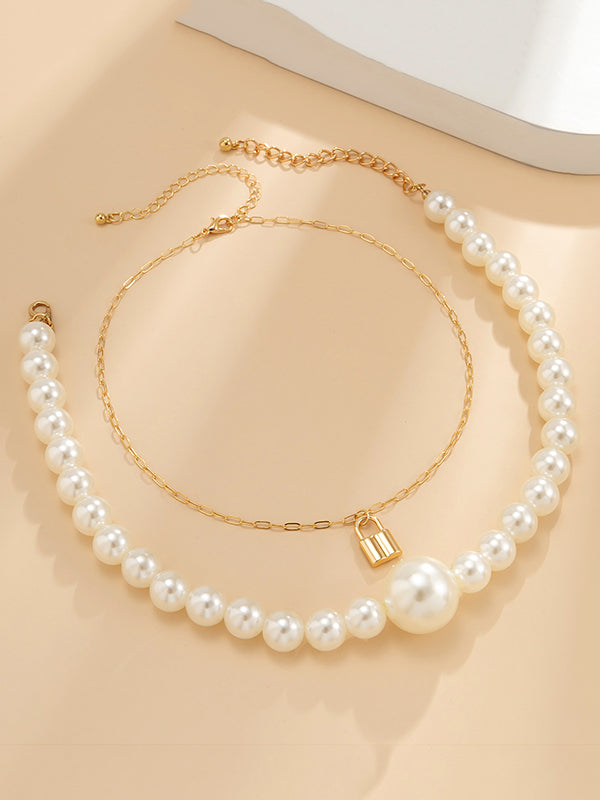 flowersverse Statement Pearl Necklaces Accessories
