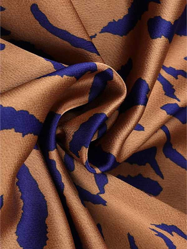 flowersverse Casual Loose Floral Polo Shirt Top