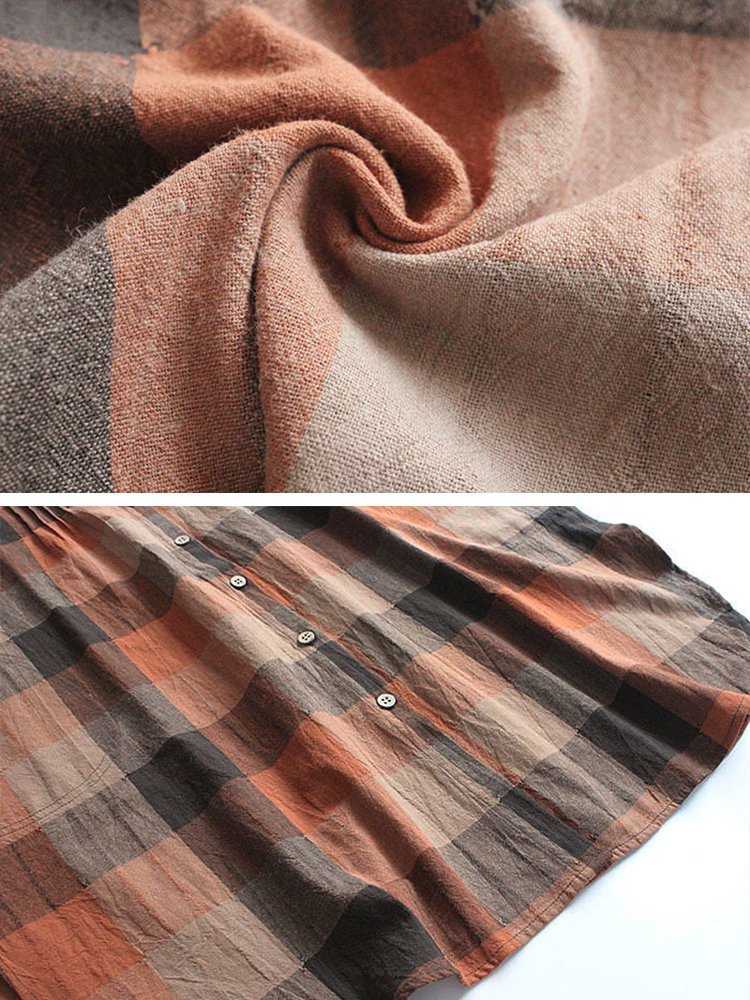 flowersverse Long Sleeve Casual Weaving Dress