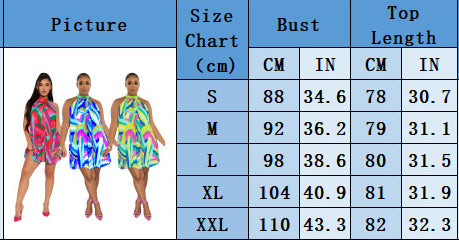 flowersverse Women's Beach Dress Off Shoulder Sleeveless Printed Pleated Dress