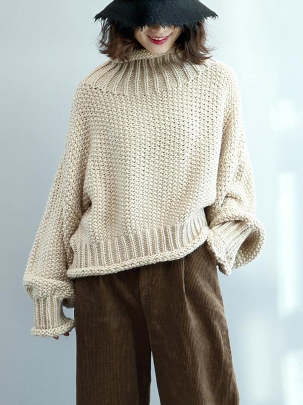 flowersverse Super Loose Comfortable Sweater