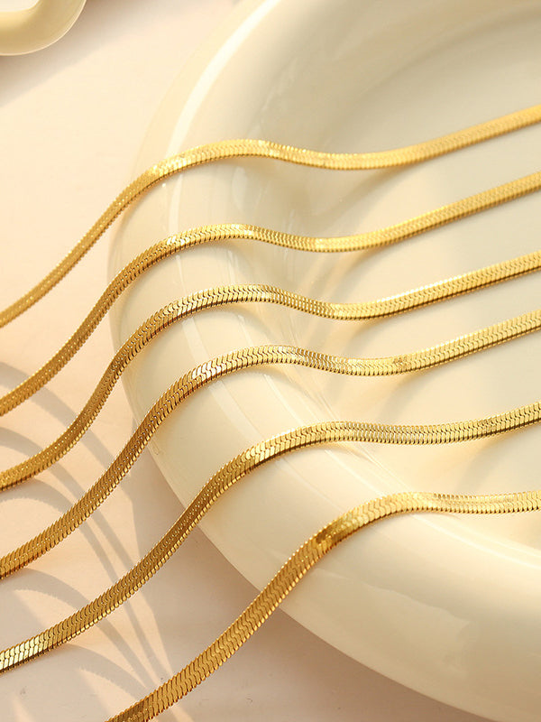 flowersverse Simple Urban Alloy 37CM Necklaces Accessories