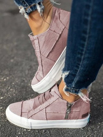 flowersverse Women Low Heel All Season Sneakers