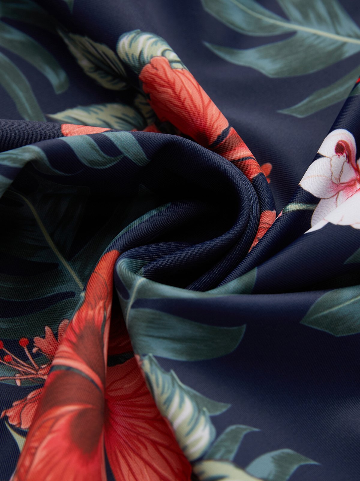 flowersverse Vacation Floral Printing Scoop Neck Tankinis Two-Piece Set