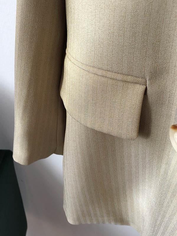 flowersverse Loose Solid Color Casual Blazer Outwear