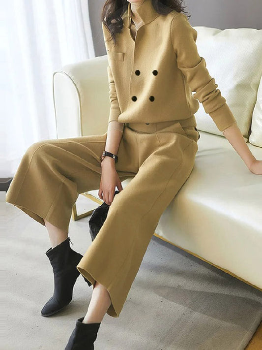 flowersverse Asymmetric Buttoned Long Sleeves Notched Collar Cardigan Tops