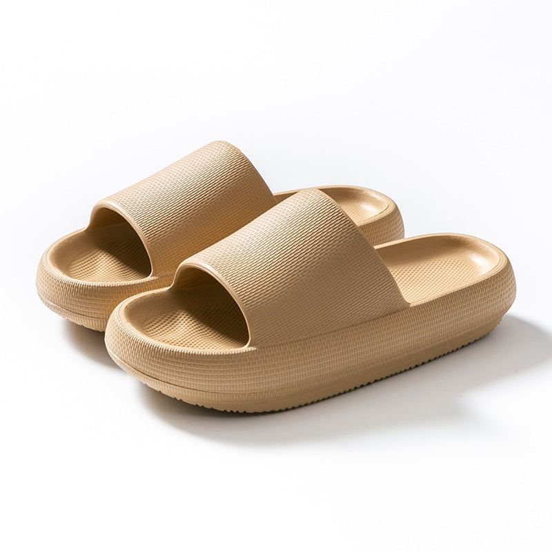 flowersverse Women Men Summer Fashion Slippers Slide Sandals Beach High Heels Shower Thick Soft Sole Ladies Boys Girls Bathroom Shoes