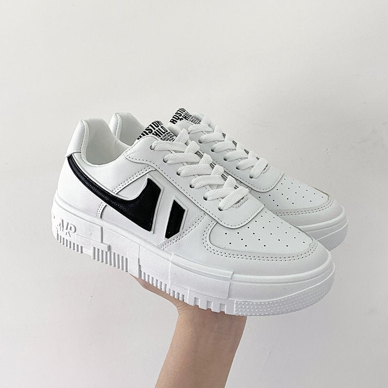 flowersverse spring new women sneakers shoes fashion Casual shoes Platform sneakers Women shoes Student shoes plus size XL 42 shoes