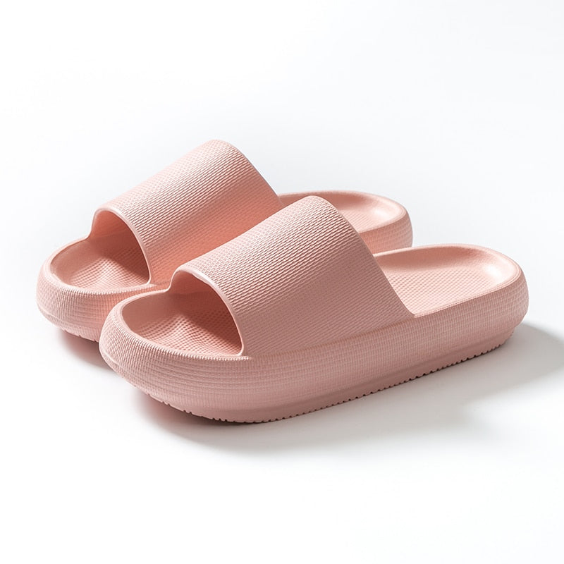 flowersverse Women Men Summer Fashion Slippers Slide Sandals Beach High Heels Shower Thick Soft Sole Ladies Boys Girls Bathroom Shoes