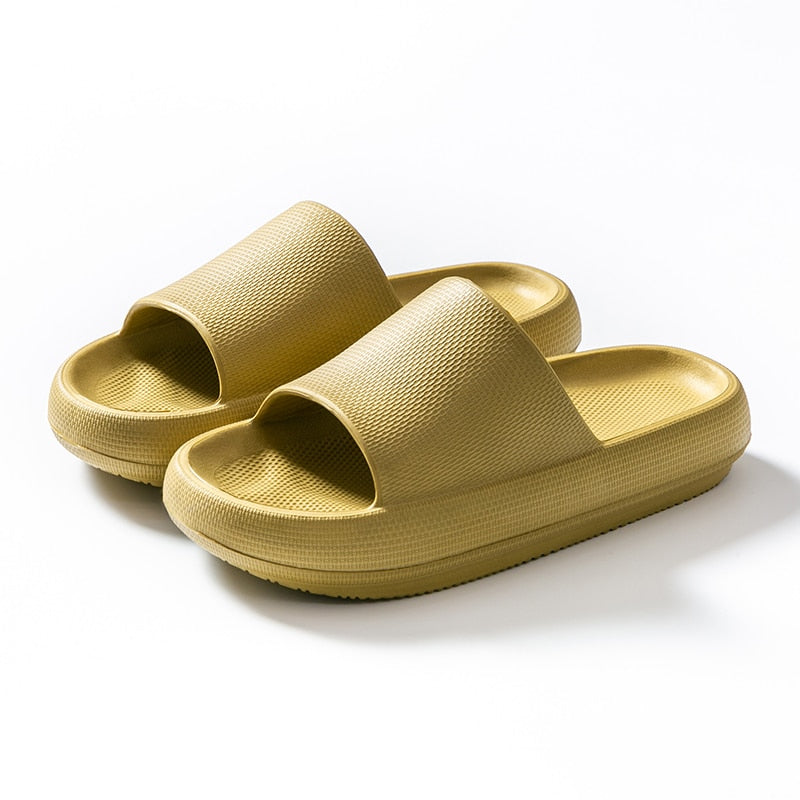 flowersverse Women Men Summer Fashion Slippers Slide Sandals Beach High Heels Shower Thick Soft Sole Ladies Boys Girls Bathroom Shoes
