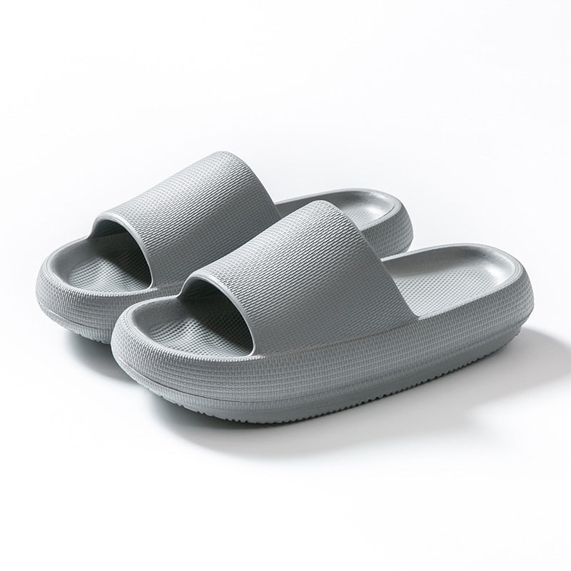 flowersverse Women Men Summer Fashion Slippers Slide Sandals Beach High Heels Shower Thick Soft Sole Ladies Boys Girls Bathroom Shoes