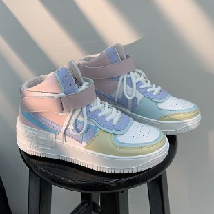 flowersverse spring new women sneakers shoes fashion Casual shoes Platform sneakers Women shoes Student shoes plus size XL 42 shoes