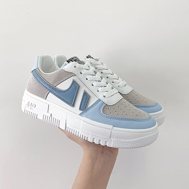 flowersverse spring new women sneakers shoes fashion Casual shoes Platform sneakers Women shoes Student shoes plus size XL 42 shoes