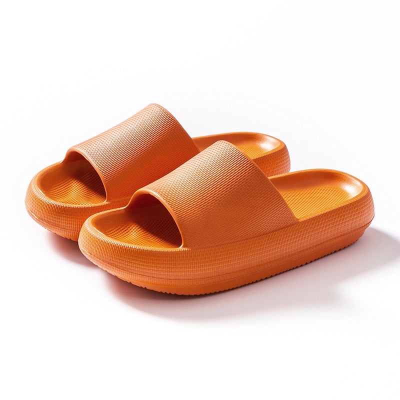 flowersverse Women Men Summer Fashion Slippers Slide Sandals Beach High Heels Shower Thick Soft Sole Ladies Boys Girls Bathroom Shoes