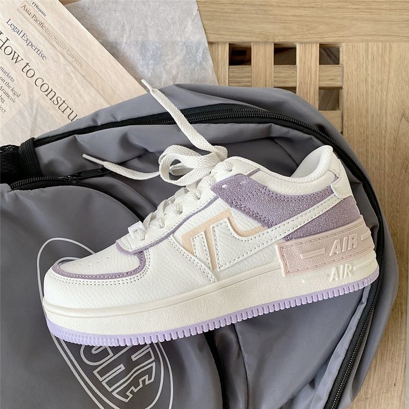 flowersverse Autumn Woman Sneakers Fashion Purple Sports Shoes Vulcanize Ladies Japan Style Lolita Breathable Casual Footwear Patchwork