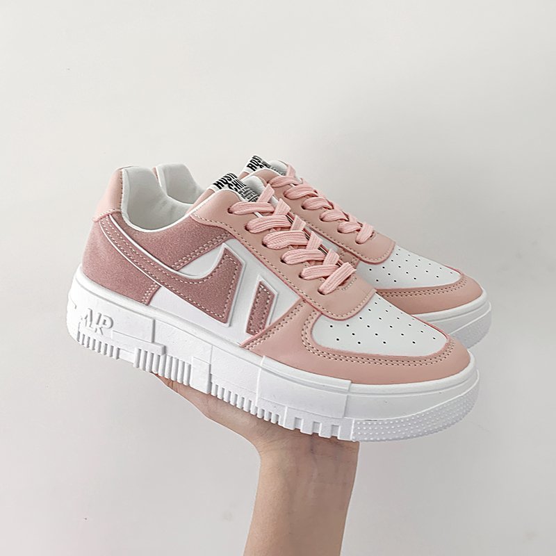 flowersverse spring new women sneakers shoes fashion Casual shoes Platform sneakers Women shoes Student shoes plus size XL 42 shoes