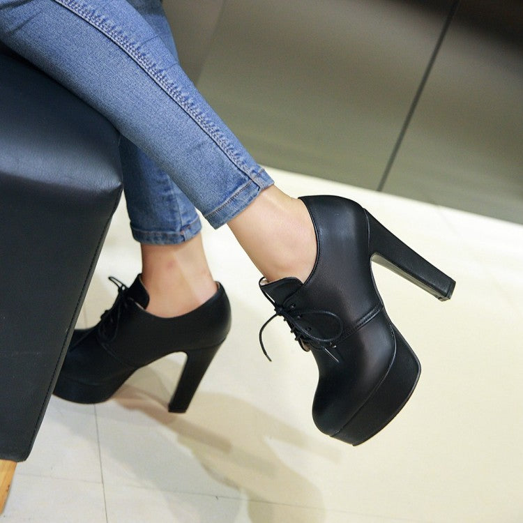 flowersverse Classic Red Pink Heels Women Pumps Shoes Platform Lace Up High Heels Shoes OL Working Party Wedding Shoes Woman Boots Spring