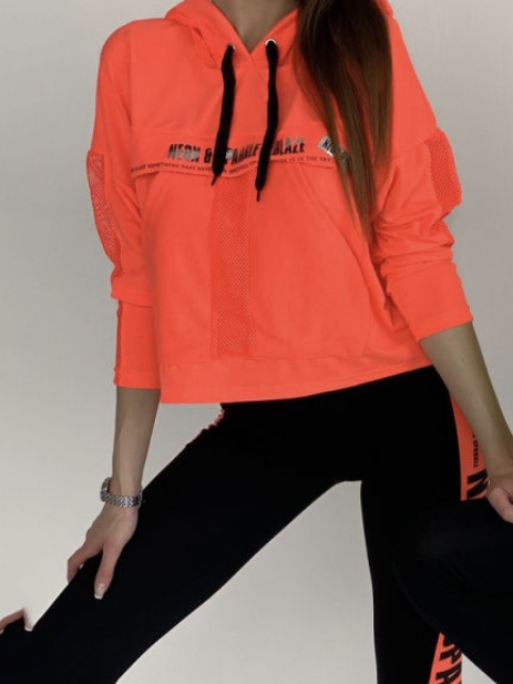 flowersverse Iridescent Patchwork Mesh Hoodies&Leggings Suits