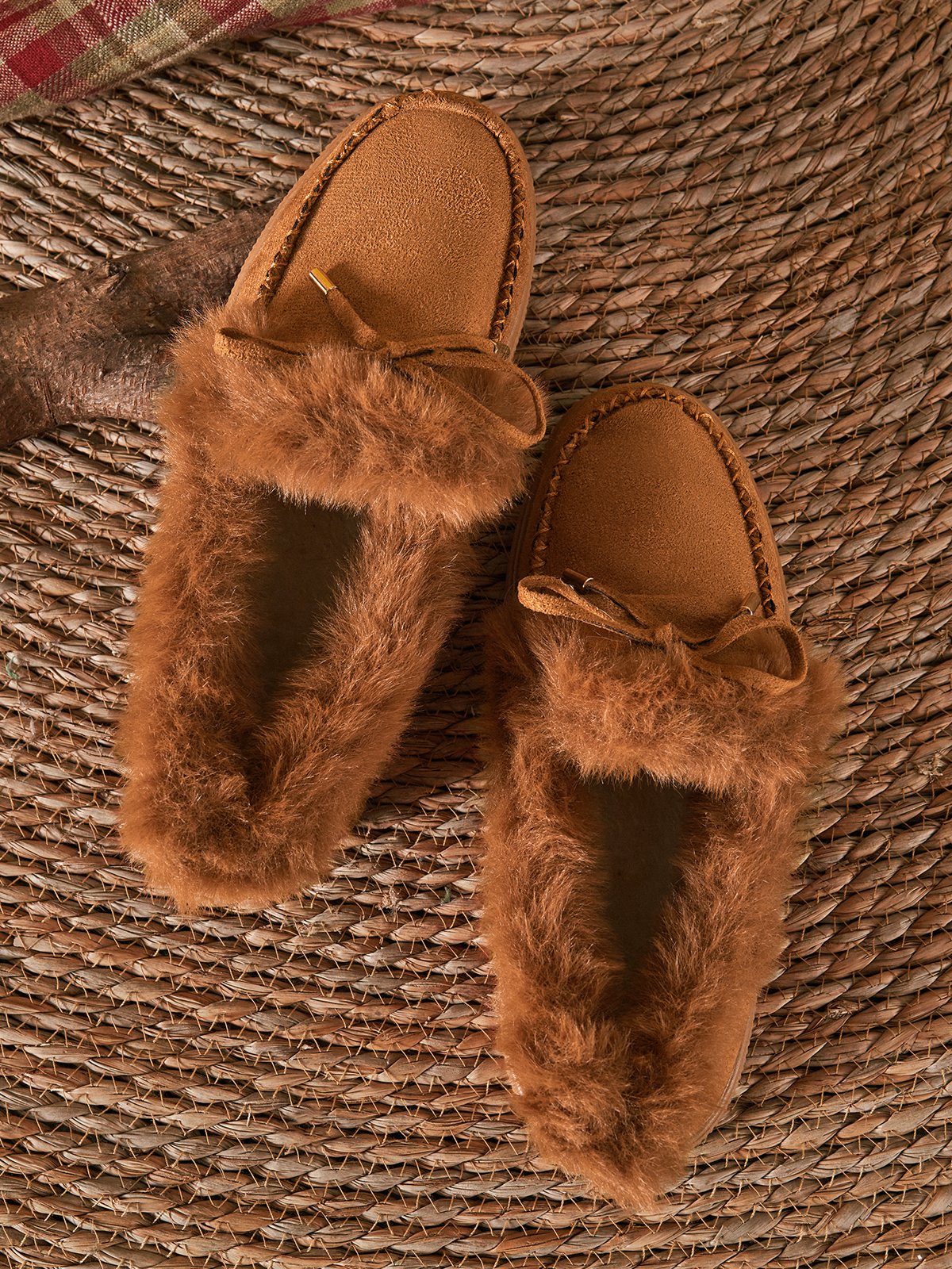 flowersverse Winter Warm Daily Flat Heel Closed Toe Boots
