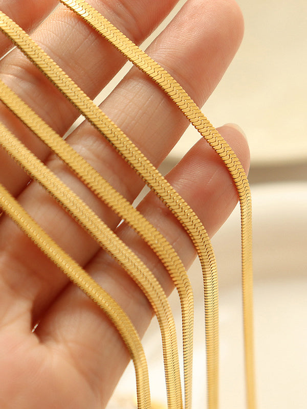 flowersverse Simple Urban Alloy 37CM Necklaces Accessories
