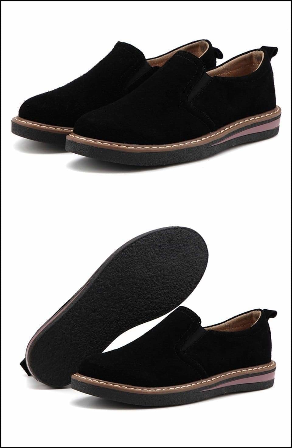 flowersverse Women Moccasins Women's Flats Genuine leather Loafer Shoes