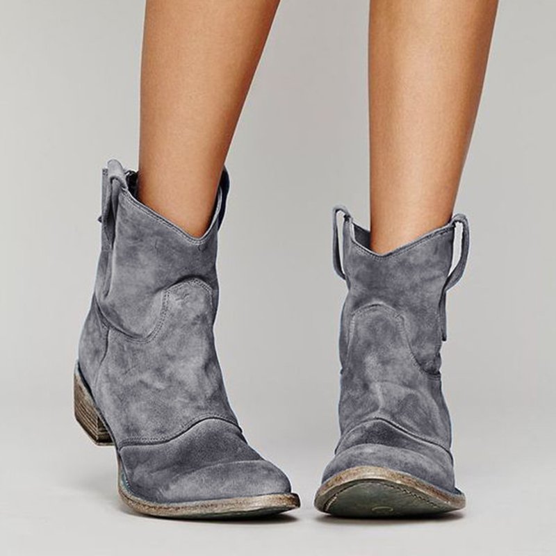 flowersverse Daily Flat Heel Spring Boots