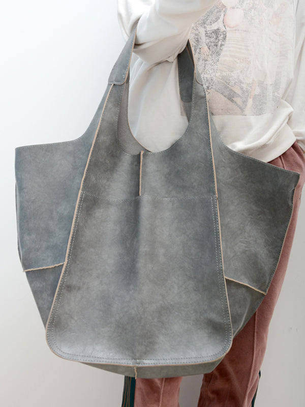 flowersverse Split-Joint Tote Bags Handbags