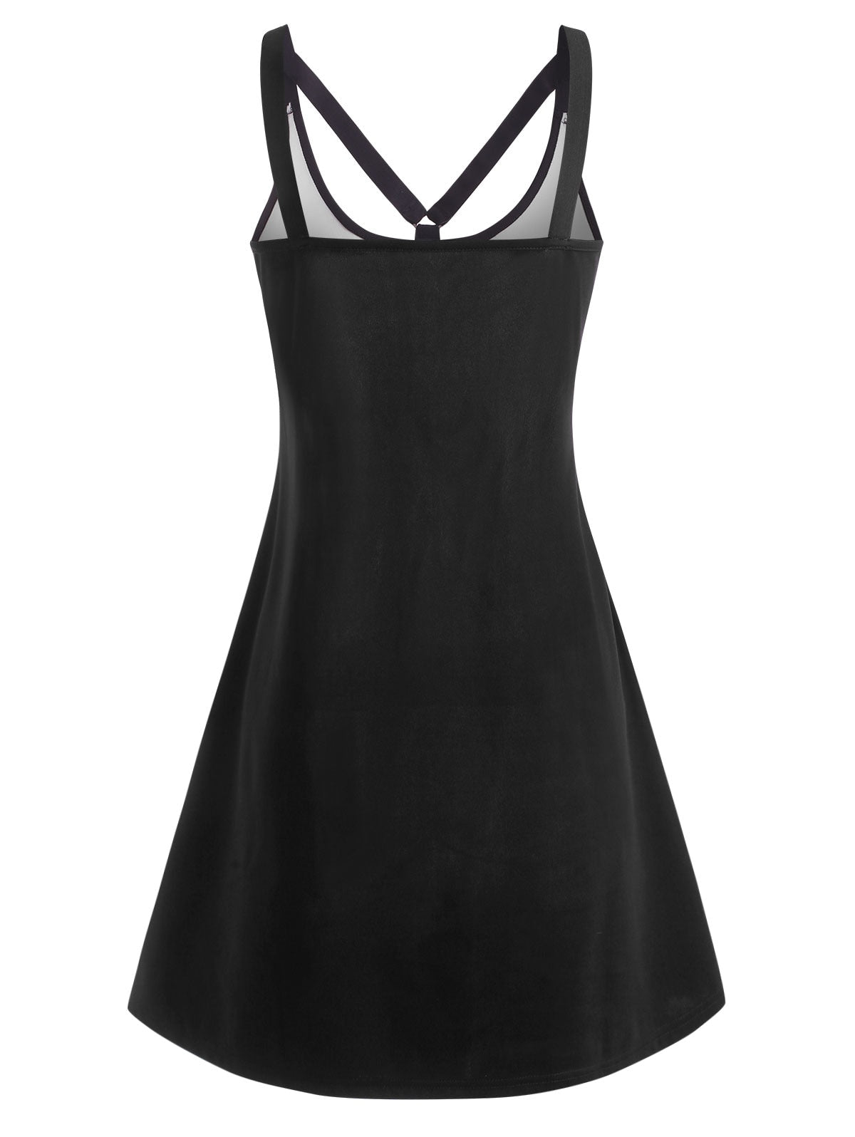 flowersverse Casual Summer Women Dress Plus Size Dreamcatcher Print Strappy O Ring Tank Dress Tunic A Line Fashion Daily Dress Robe