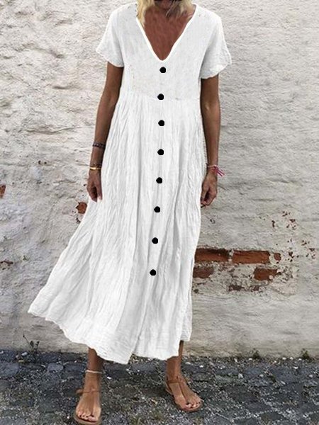 flowersverse Casual Long Maxi Dress