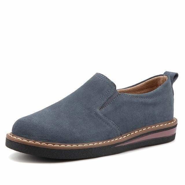 flowersverse Women Moccasins Women's Flats Genuine leather Loafer Shoes