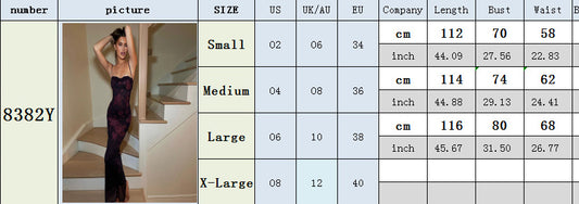 flowersverse Ladies Sexy Suspenders Lace Slit Bodycon Nightclub Dress