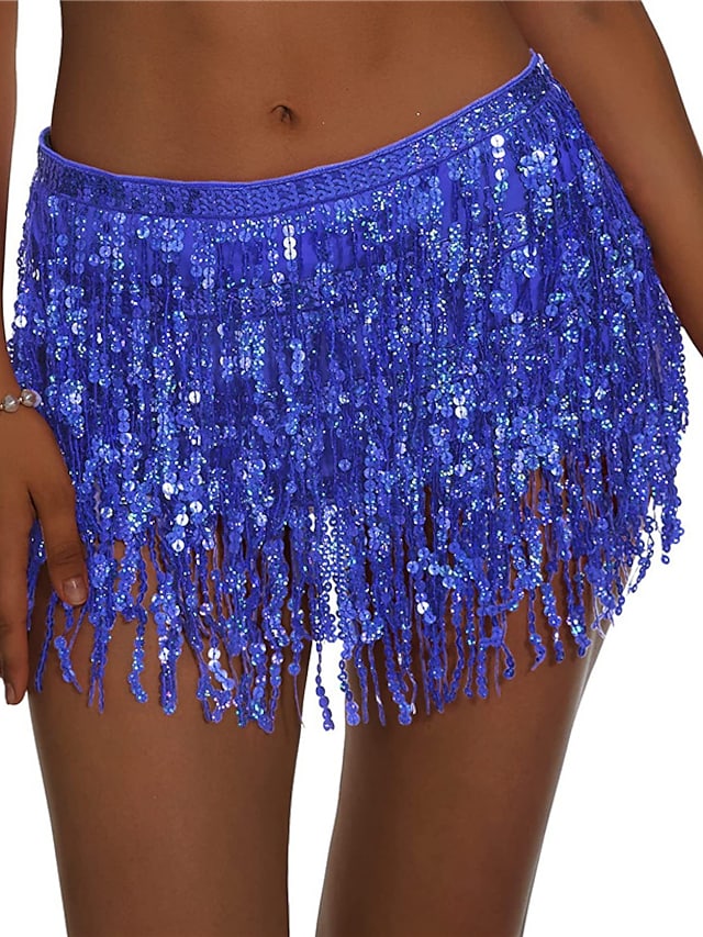 flowersverse Women's Swimwear Cover Up Swim Shorts Normal Swimsuit Tassel Pure Color Silver Black Blue Purple Gold Bathing Suits Sexy Vacation Neutral