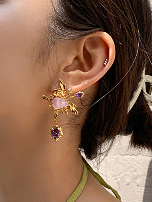 flowersverse Irregularity Earrings Accessories