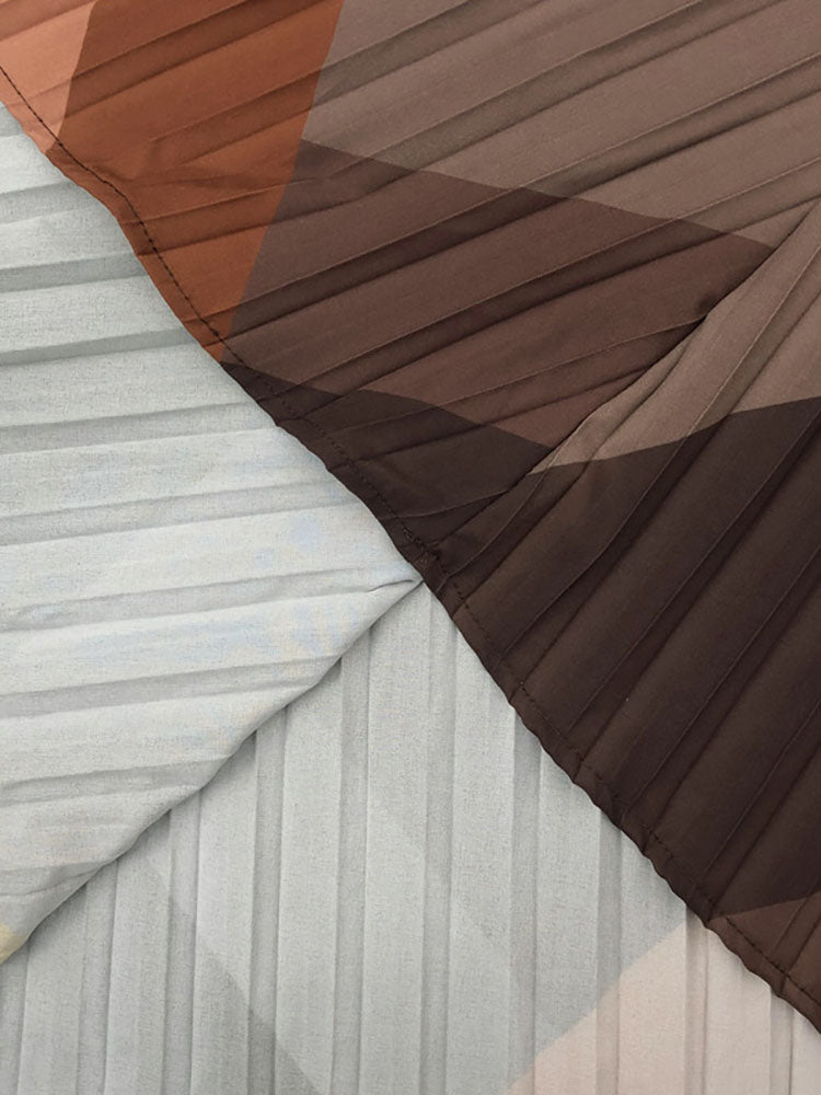 flowersverse Plus Size Colorful Belted Maxi Dresses