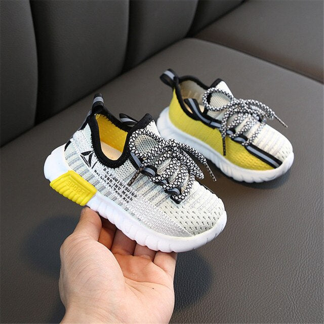 flowersverse Spring Autumn Children Shoes Boys Girls Sport Shoes Breathable Infant Shoes Sneakers Soft Bottom Non-slip Casual Kids Shoes