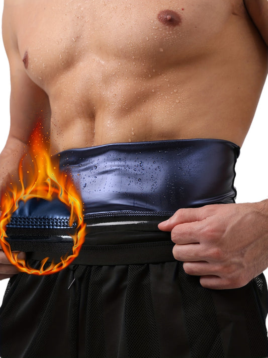 Men's Slimming Sauna Waist Trainer - Achieve a Toned and Defined Waistline with our Waist Trimmer Belt