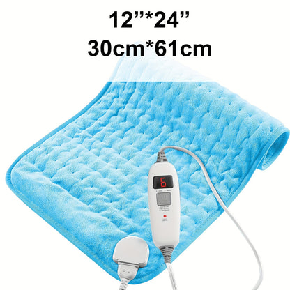 Thick Heating Pad For Cramps, Large Heating Pads With Auto Shut Off, 6 Heat Settings Electric Heated Pad, Gifts For Women, Gifts For Men, 12" X 24"