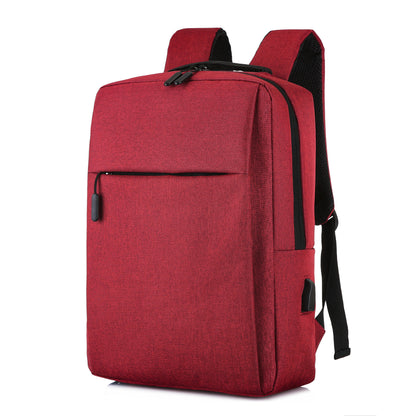 FLOWERSVERSE Cross-Border New Men's Business Multifunction Computer Bag USB Simple Backpack Wholesale Backpack Travel Bag
