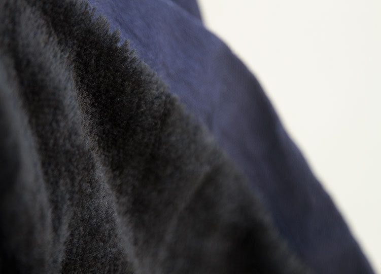 creative design winter cotton and linen retro dress with velvet embroidered robe